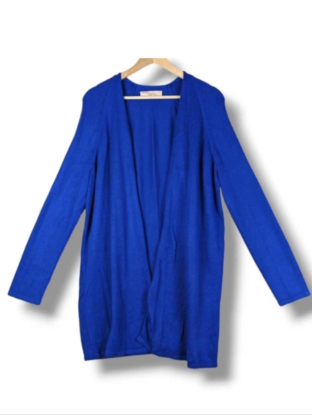 Loft Long Line Cardigan Sweater XS‎ / Small Blue